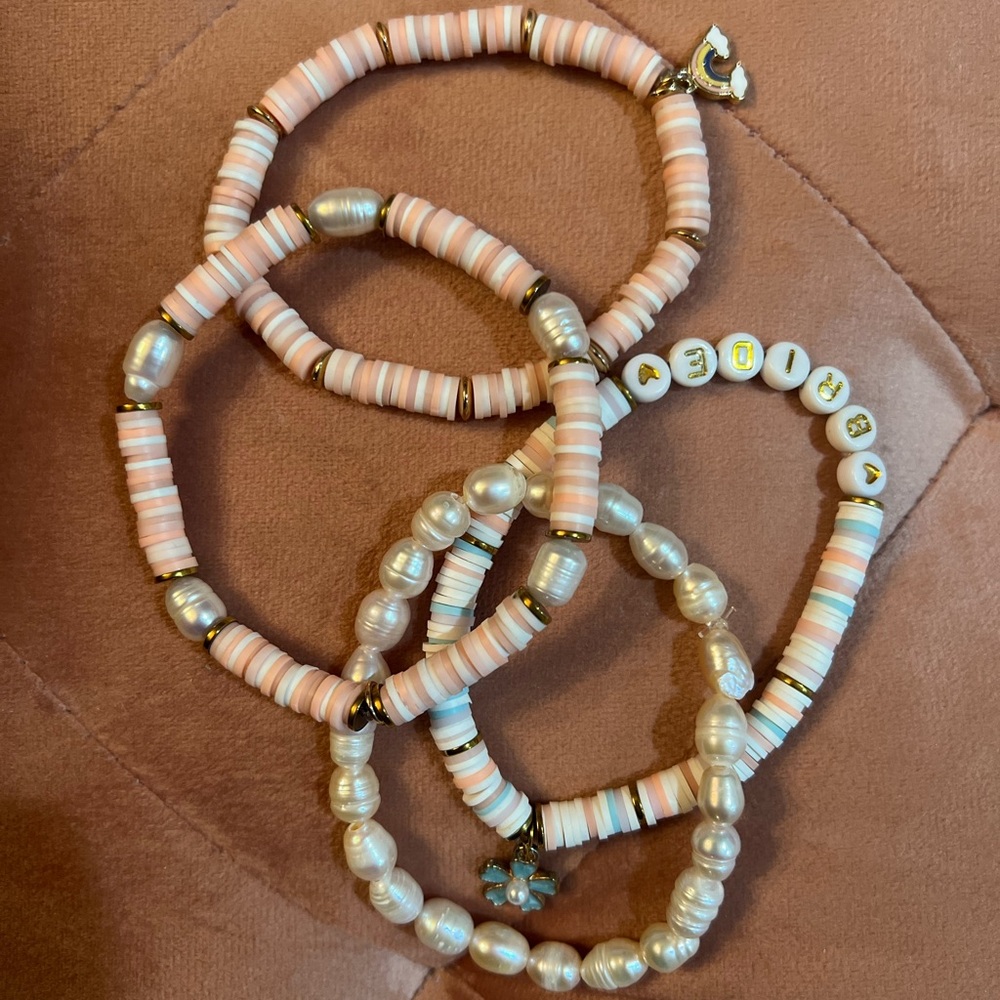 Bride Bracelet Stack - image 1